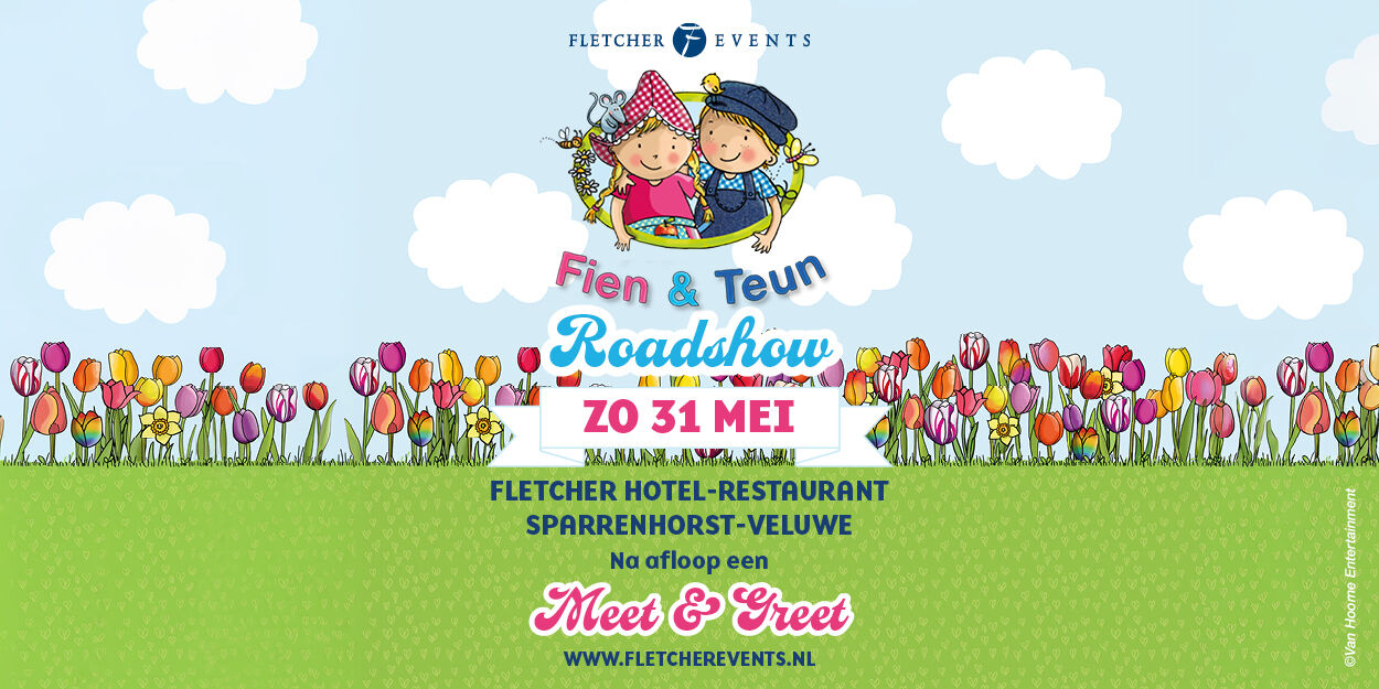 Fien & Teun The Roadshow Zondag 31 Mei