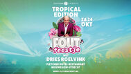 Fout Feestje Tropical Edition met Dries Roelvink