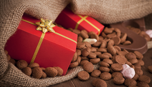 Cadeau en pepernoten