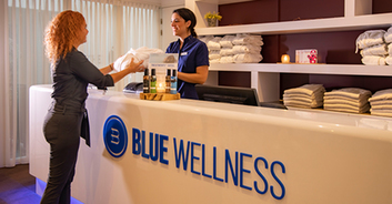 Receptie BLUE Wellnessresort
