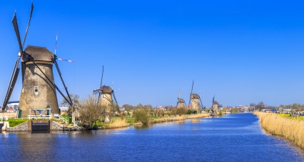 Molens in Kinderdijk