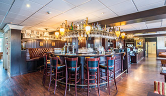 Bar van Fletcher Hotel-Restaurant Arneville Middelburg