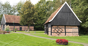 Huisje bij Openluchtmuseum Ootmarsum