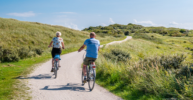Nederland, een walhalla voor fietsers en wandelaars