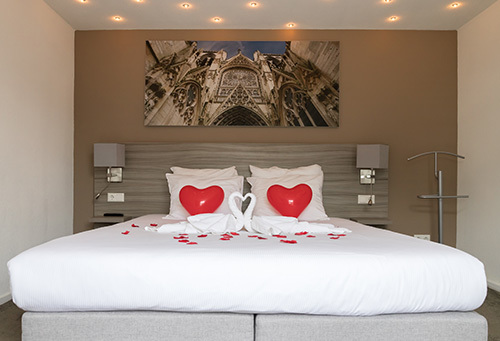 Romantische hotelkamer in Deurne