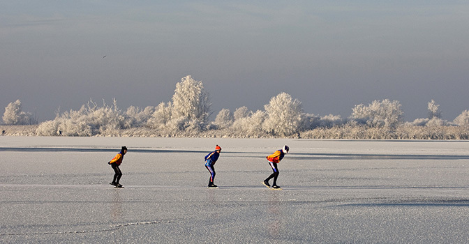 6 x de leukste schaatsbanen in Nederland