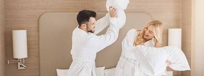 672 x 250 Interieur hotelkamer - hotelbon
