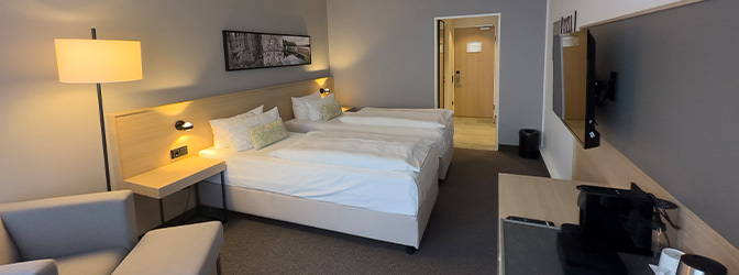 672 x 250 Hotelkamer Interieur Fletcher Hotel Restaurant Arnsberg Sauerland