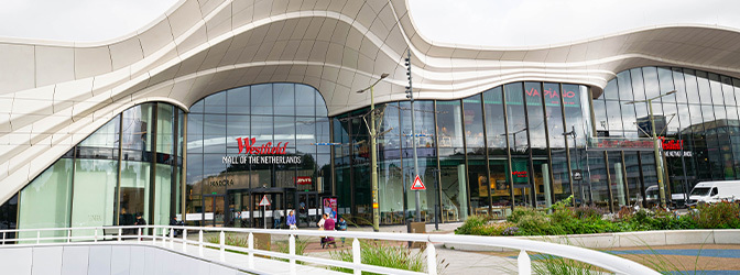 672 x 250 Westfield Mall of the Netherlands voorkant