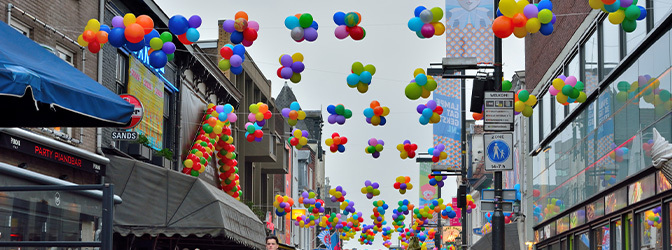 672 x 250 Carnaval decoratie Eindhoven