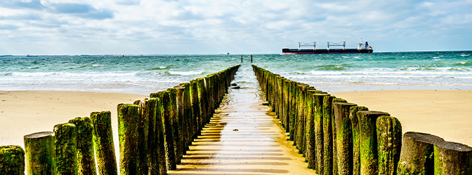 672 x 250 Strand Vlissingen Zeeland