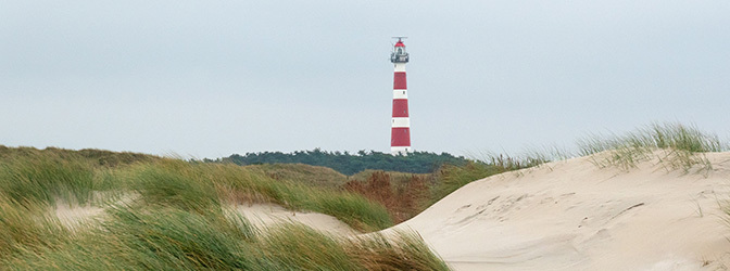 672 x 250 Ameland vuurtoren