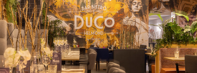 672 x 250 Bar Bistro Duco Helmond interieur