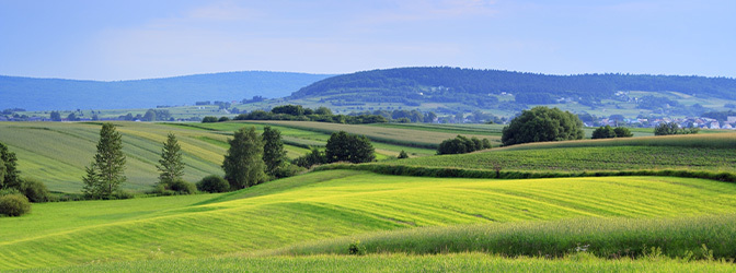 672 x 250 Heuvellandschap Zuid-Limburg