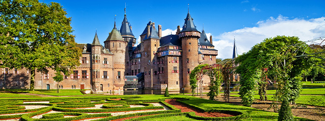 672 x 250 Kasteel de Haar