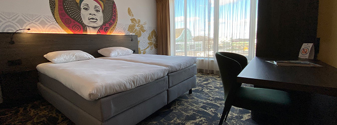 672 x 250 Fletcher Hotel Restaurant ByZoo Emmen Interieur Kamers