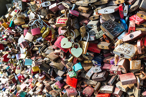 Love Lock Bridge.