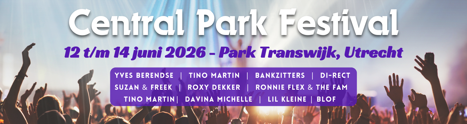 central park festival line up