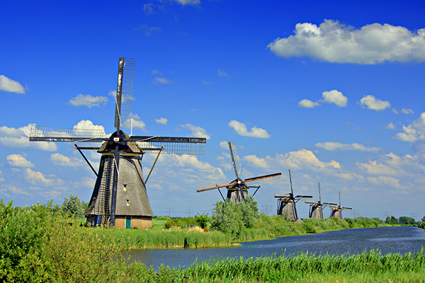 Kinderdijk windmills