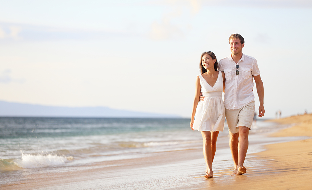 Couple at the beach