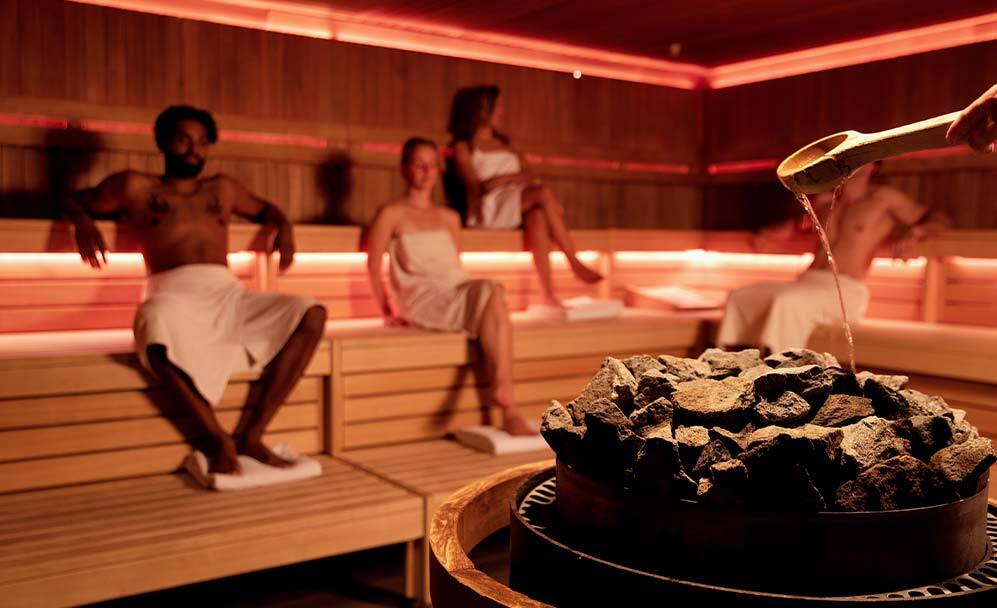 Sauna in BLUE Wellness