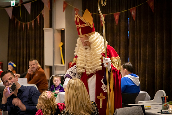 Sinterklaas op bezoek