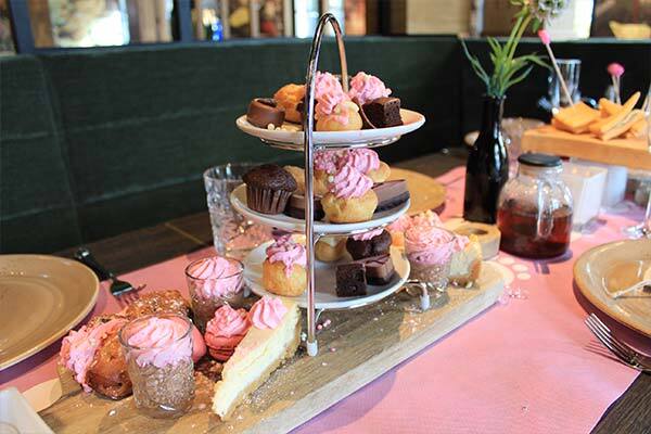 babyshower high tea etagere
