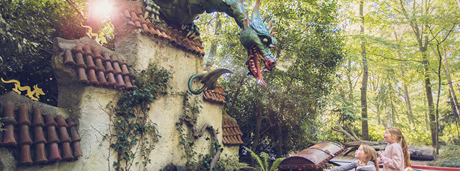 draak in de efteling