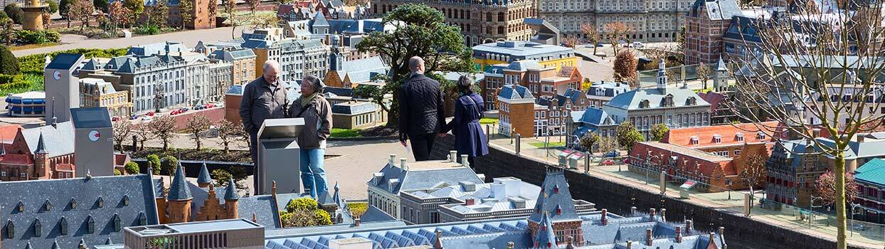 Madurodam miniatuurpark in Den Haag