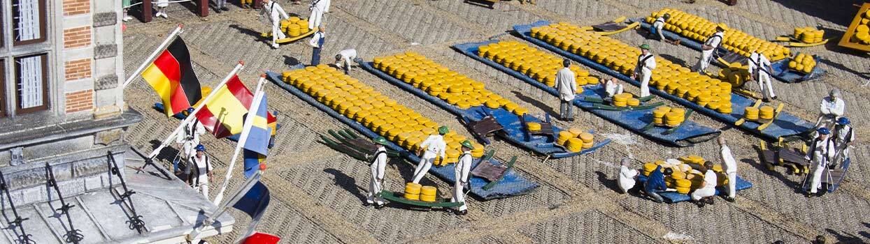 Miniatuur gebouwen in Madurodam