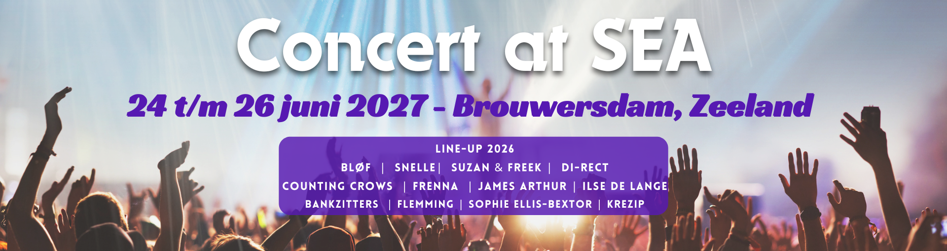 concert at sea line up 2027