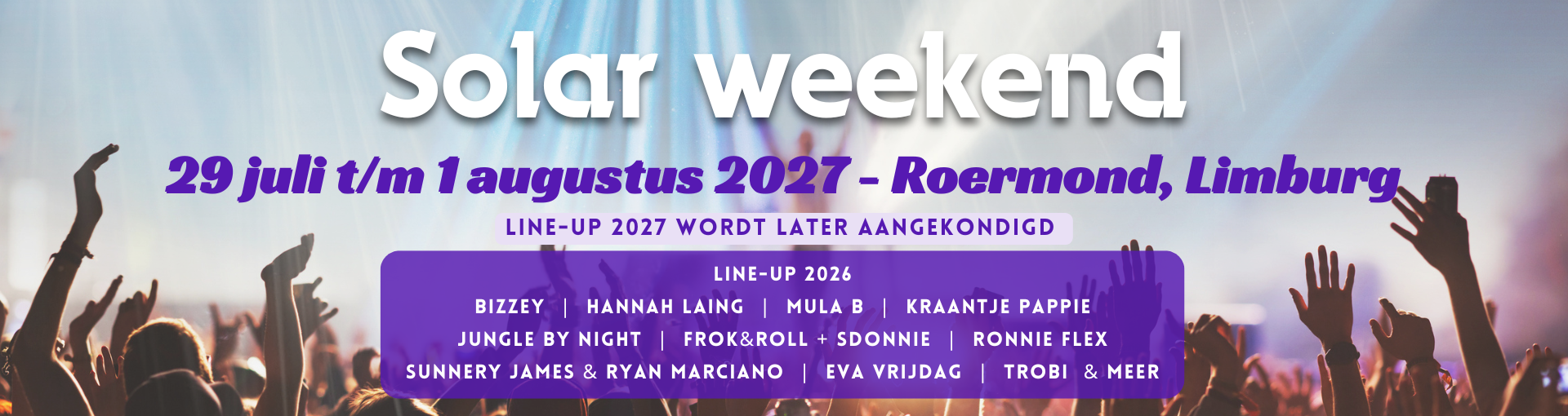 Solar weekend 2027