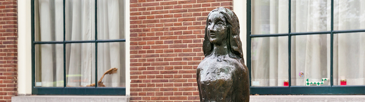 Standbeeld van Anne Frank