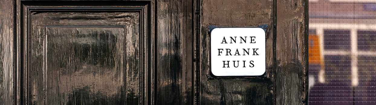 Het Anne Frank Huis aan de Prinsengracht in Amsterdam