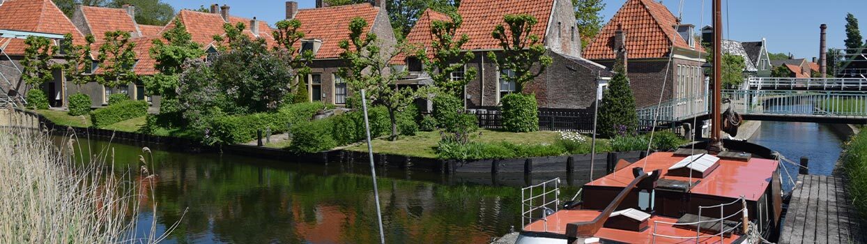 Het Buitenmuseum van het Zuiderzeemuseum in Enkhuizen