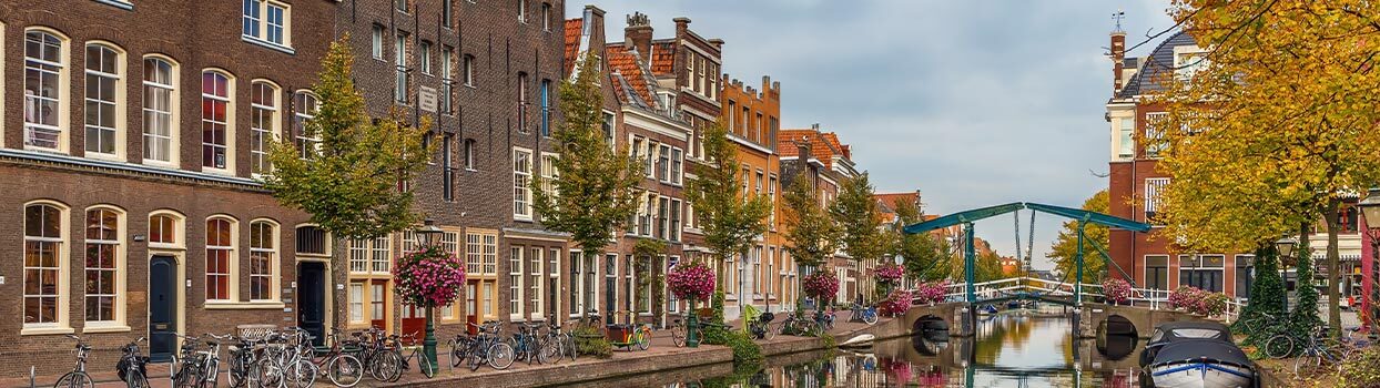 Gracht in Leiden