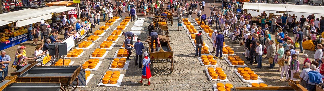 Kaasmarkt in Gouda