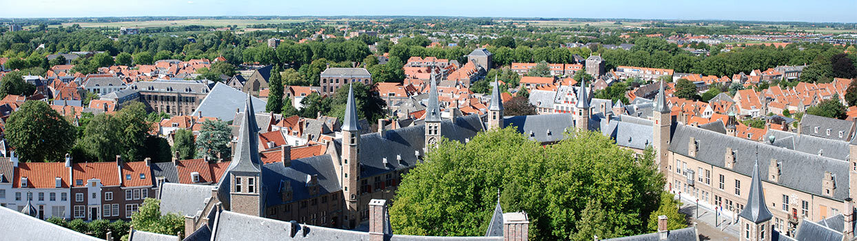 Panorama van Middelburg