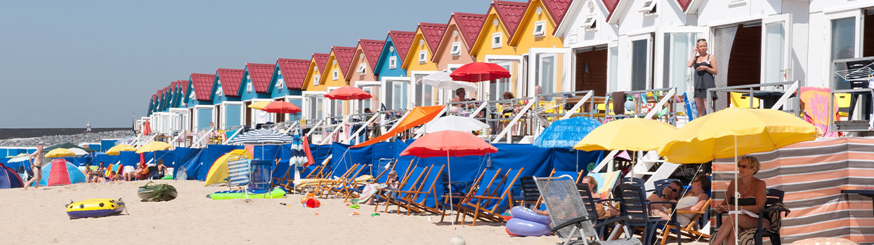 Strandhuizen in Vlissingen