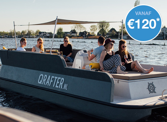 Qrafter bootverhuur bij Fletcher Hotels