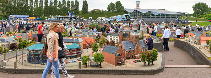 Drukte in Madurodam