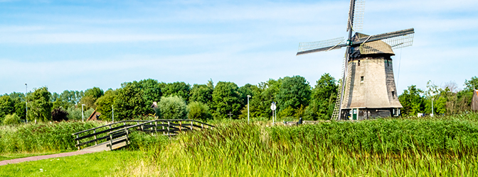 Molen in de omgeving van Alkmaar