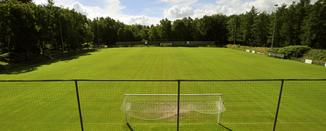 Voetbalveld van Fletcher Hotel-Restaurant Victoria-Hoenderloo