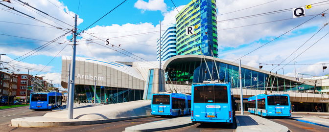 Trolleybussen Arnheim