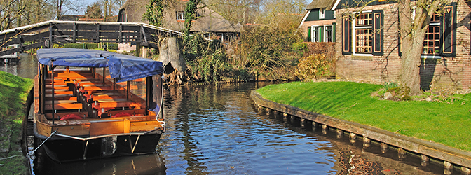 Randvaart door Giethoorn