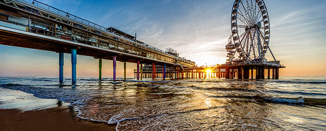 Pier Scheveningen bij Kijkduin