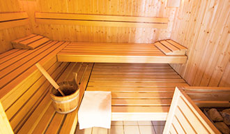 Sauna van Fletcher Hotel-Restaurant Erica