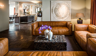 Lounge van Fletcher Hotel-Restaurant Boschoord