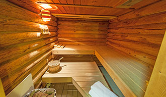 Sauna bij Fletcher Hotel-Restaurant De Scheperskamp