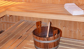 Sauna van Fletcher Hotel-Restaurant De Cooghen